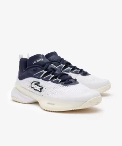 Lacoste Tennis>Damen Ag-Lt23 Tennis Schuhe Ultra Fur Sandplatz White / Navy 042