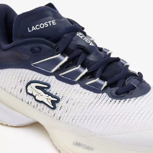 Lacoste Tennis>Damen Ag-Lt23 Tennis Schuhe Ultra Fur Sandplatz White / Navy 042