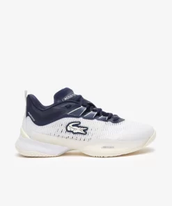 Lacoste Tennis>Damen Ag-Lt23 Ultra Sneakers Aus Textil White / Navy 042