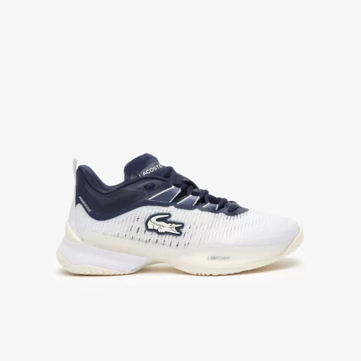 Lacoste Tennis>Damen Ag-Lt23 Ultra Sneakers Aus Textil White / Navy 042