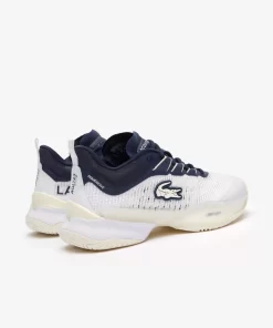 Lacoste Tennis>Damen Ag-Lt23 Ultra Sneakers Aus Textil White / Navy 042