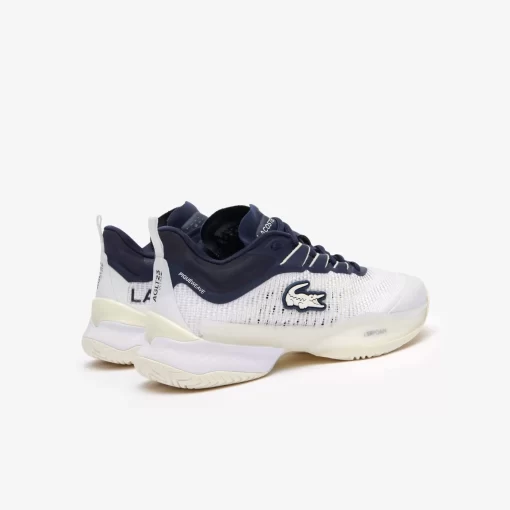 Lacoste Tennis>Damen Ag-Lt23 Ultra Sneakers Aus Textil White / Navy 042