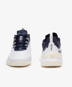 Lacoste Tennis>Damen Ag-Lt23 Ultra Sneakers Aus Textil White / Navy 042