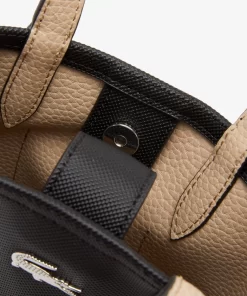 Lacoste Crossbody Taschen>Damen Anna Umhangetasche Aus Petit Pique, Wendbar Noir Krema A91