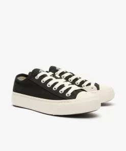 Lacoste Sneakers>Damen Backcourt 2.0 Sneaker Black/Offwhite 454