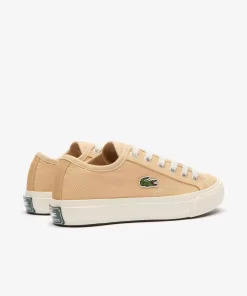 Lacoste Sneakers>Damen Backcourt Sneaker Lt Brw/Off Wht Bw7