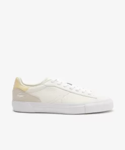 Lacoste Sneakers>Damen French Open Sneakers L006 Aus Leder Off Wht/Lt Ylw Ai9