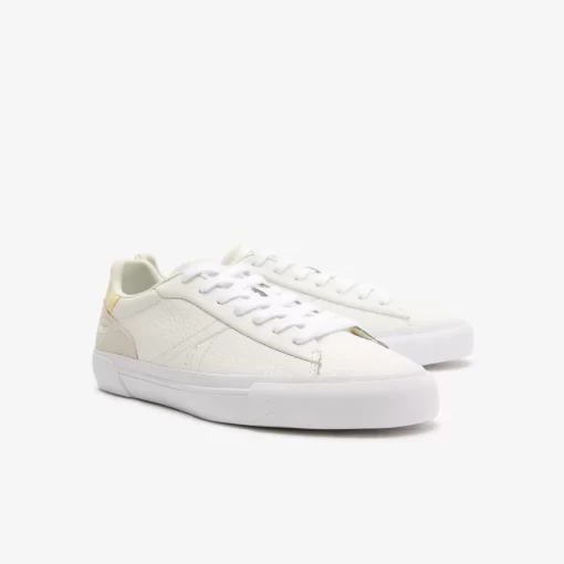 Lacoste Sneakers>Damen French Open Sneakers L006 Aus Leder Off Wht/Lt Ylw Ai9