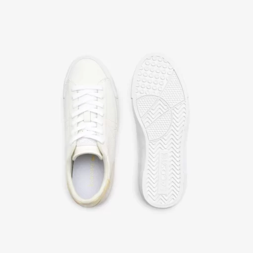 Lacoste Sneakers>Damen French Open Sneakers L006 Aus Leder Off Wht/Lt Ylw Ai9