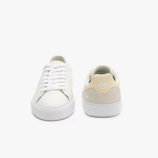 Lacoste Sneakers>Damen French Open Sneakers L006 Aus Leder Off Wht/Lt Ylw Ai9