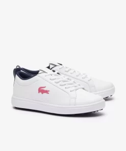 Lacoste Golf>Damen Golf-Schuhe G Elite Wht/Nvy/Pnk An6