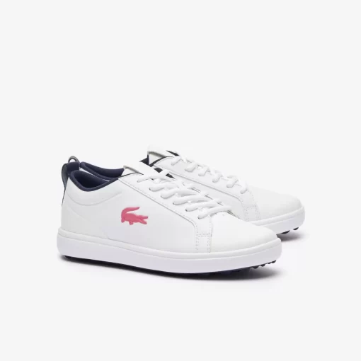 Lacoste Golf>Damen Golf-Schuhe G Elite Wht/Nvy/Pnk An6