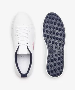 Lacoste Golf>Damen Golf-Schuhe G Elite Wht/Nvy/Pnk An6