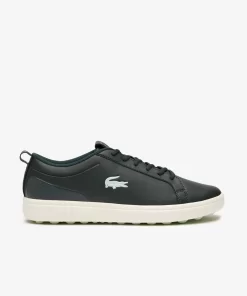 Lacoste Golf>Damen Golf-Schuhe G Elite Aus Leder Dk Grn/Off Wht 1X3