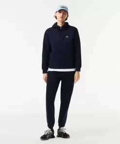 Lacoste Sweatshirts>Damen Jogger Hoodie Aus Baumwollmischung Navy Blau 166