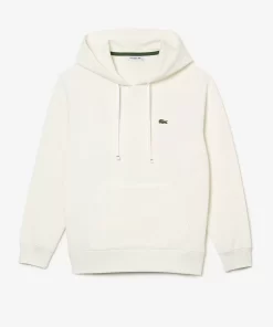 Lacoste Sweatshirts>Damen Jogger Hoodie Aus Baumwollmischung Weis 70V