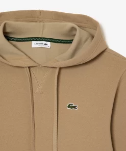 Lacoste Sweatshirts>Damen Jogger Hoodie Aus Baumwollmischung Beige Cb8