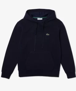 Lacoste Sweatshirts>Damen Jogger Hoodie Aus Baumwollmischung Navy Blau 166