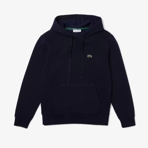 Lacoste Sweatshirts>Damen Jogger Hoodie Aus Baumwollmischung Navy Blau 166