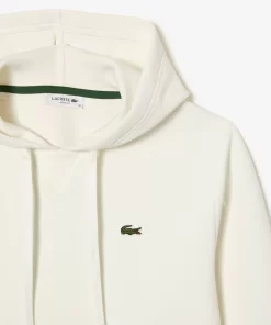 Lacoste Sweatshirts>Damen Jogger Hoodie Aus Baumwollmischung Weis 70V