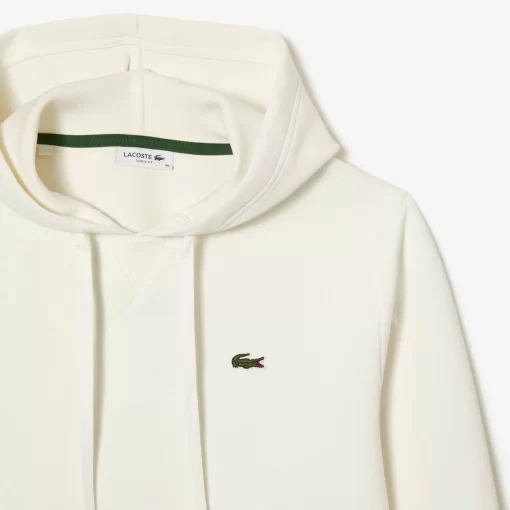 Lacoste Sweatshirts>Damen Jogger Hoodie Aus Baumwollmischung Weis 70V