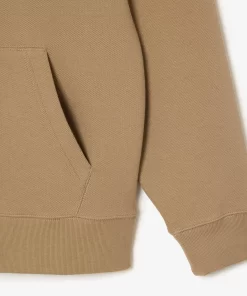 Lacoste Sweatshirts>Damen Jogger Hoodie Aus Baumwollmischung Beige Cb8