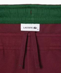 Lacoste Hosen & Shorts>Damen Jogginghosen Aus Baumwollmischung Burgunder Yup