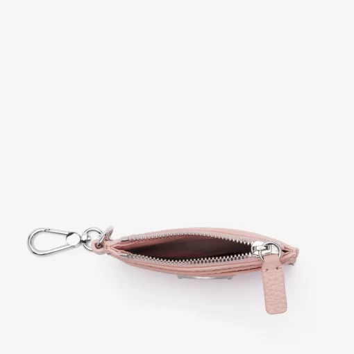 Lacoste Taschen>Damen Kartenetui Mit Karabinerhaken Cerisier M40