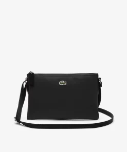 Lacoste Crossbody Taschen>Damen L.12.12 Concept Flache Umhangetasche Black 000