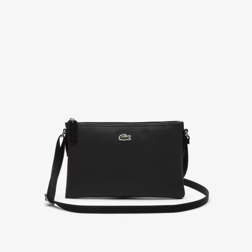 Lacoste Crossbody Taschen>Damen L.12.12 Concept Flache Umhangetasche Black 000