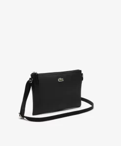 Lacoste Crossbody Taschen>Damen L.12.12 Concept Flache Umhangetasche Black 000