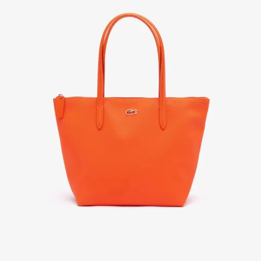 Lacoste Taschen>Damen L.12.12 Concept Kleine Tote Bag Mit Reisverschluss Sunrise M38