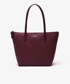 Lacoste Taschen>Damen L.12.12 Concept Kleine Tote Bag Mit Reisverschluss Zin M36