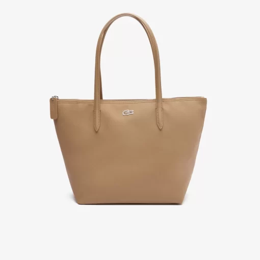 Lacoste Taschen>Damen L.12.12 Concept Kleine Tote Bag Mit Reisverschluss Viennois C87