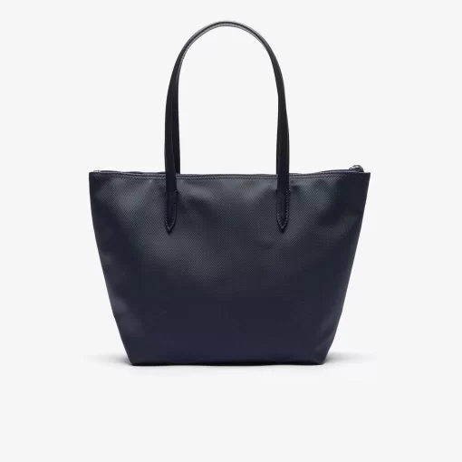 Lacoste Taschen>Damen L.12.12 Concept Kleine Tote Bag Mit Reisverschluss Eclipse 141