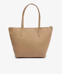 Lacoste Taschen>Damen L.12.12 Concept Kleine Tote Bag Mit Reisverschluss Viennois C87