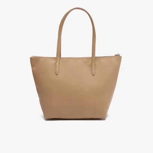 Lacoste Taschen>Damen L.12.12 Concept Kleine Tote Bag Mit Reisverschluss Viennois C87