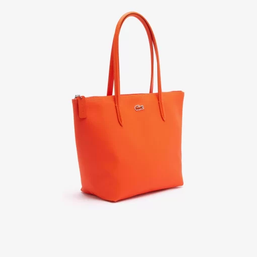 Lacoste Taschen>Damen L.12.12 Concept Kleine Tote Bag Mit Reisverschluss Sunrise M38