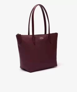 Lacoste Taschen>Damen L.12.12 Concept Kleine Tote Bag Mit Reisverschluss Zin M36