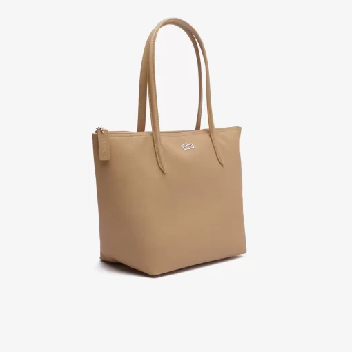 Lacoste Taschen>Damen L.12.12 Concept Kleine Tote Bag Mit Reisverschluss Viennois C87