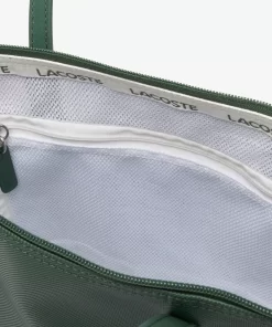 Lacoste Taschen>Damen L.12.12 Concept Kleine Tote Bag Mit Reisverschluss Sequoia M56