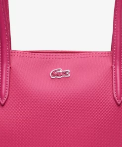 Lacoste Taschen>Damen L.12.12 Concept Kleine Tote Bag Mit Reisverschluss Spinelle M73