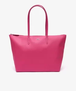 Lacoste Taschen>Damen L.12.12 Concept Tote Bag Mit Reisverschluss Spinelle M73