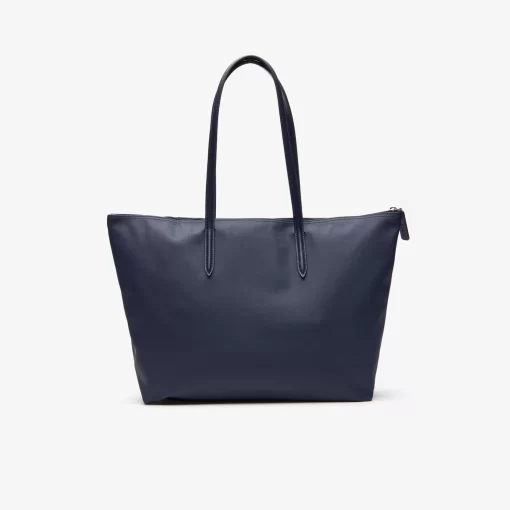 Lacoste Taschen>Damen L.12.12 Concept Tote Bag Mit Reisverschluss Eclipse 141