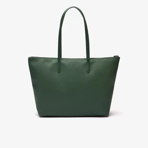 Lacoste Taschen>Damen L.12.12 Concept Tote Bag Mit Reisverschluss Sequoia M56