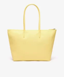 Lacoste Taschen>Damen L.12.12 Concept Tote Bag Mit Reisverschluss Popcorn M35