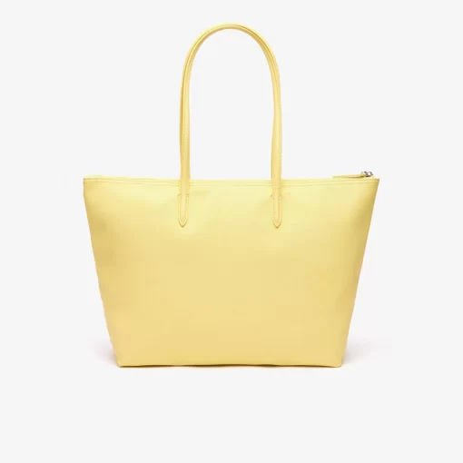 Lacoste Taschen>Damen L.12.12 Concept Tote Bag Mit Reisverschluss Popcorn M35