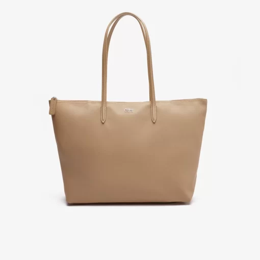 Lacoste Taschen>Damen L.12.12 Concept Tote Bag Mit Reisverschluss Viennois C87