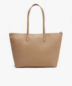 Lacoste Taschen>Damen L.12.12 Concept Tote Bag Mit Reisverschluss Viennois C87