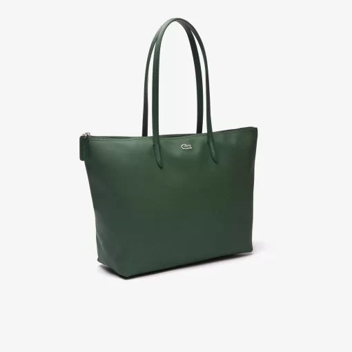 Lacoste Taschen>Damen L.12.12 Concept Tote Bag Mit Reisverschluss Sequoia M56